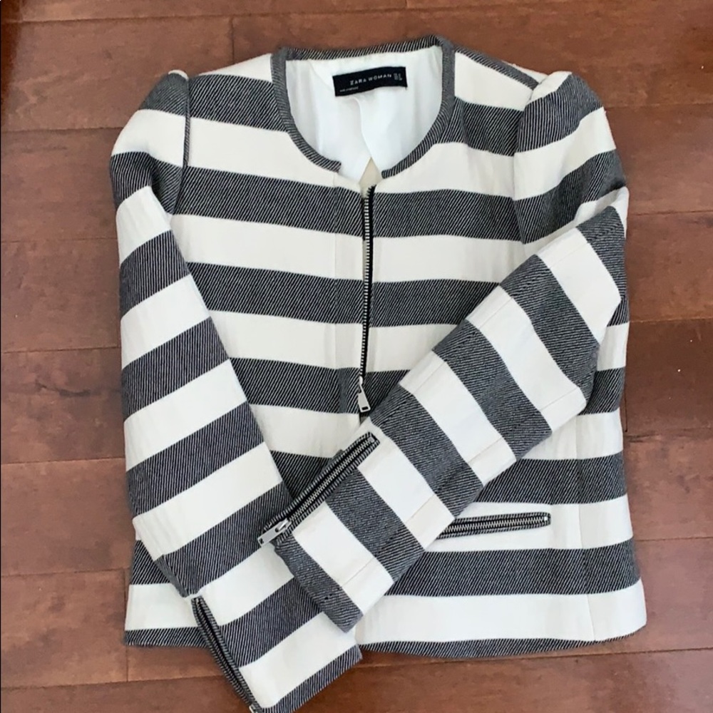 Striped blazer